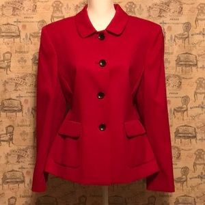 PRESTON & YORK RED BUSINESS JACKET